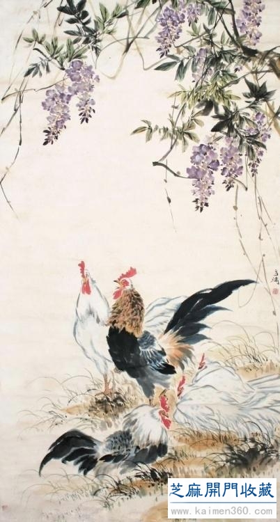 现代中国卓有成就的花鸟画大师——王雪涛（精品100幅）