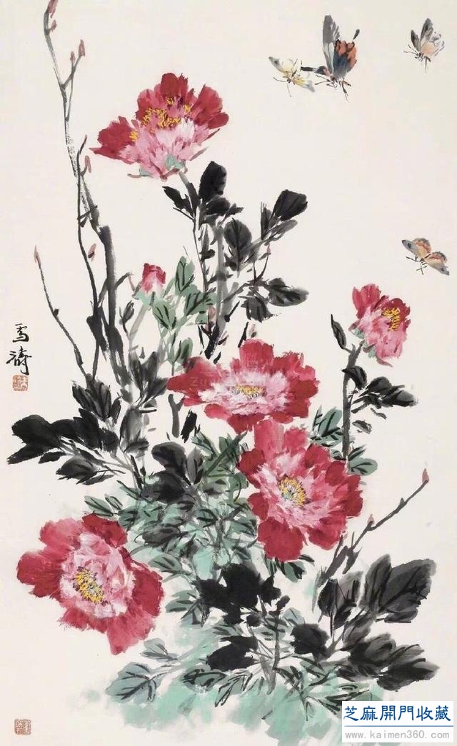 现代中国卓有成就的花鸟画大师——王雪涛（精品100幅）