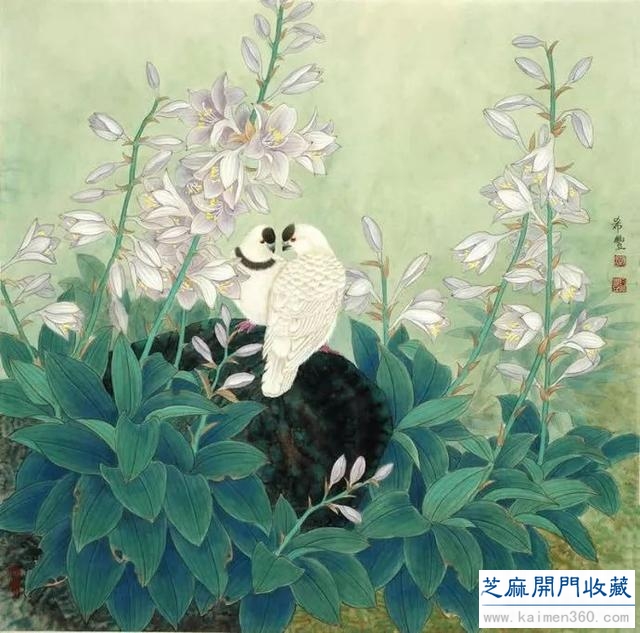 清馨雅致｜田希丰工笔花鸟画赏析（80幅）