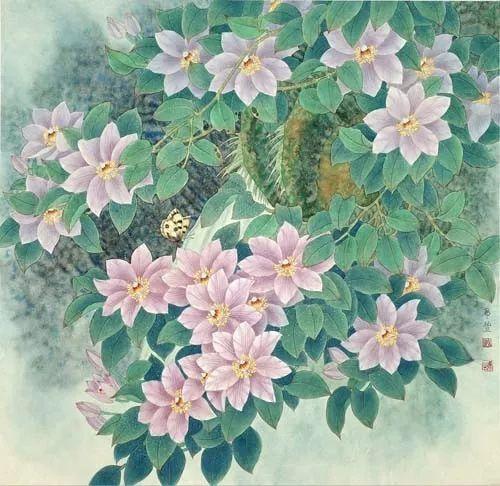 清馨雅致｜田希丰工笔花鸟画赏析（80幅）