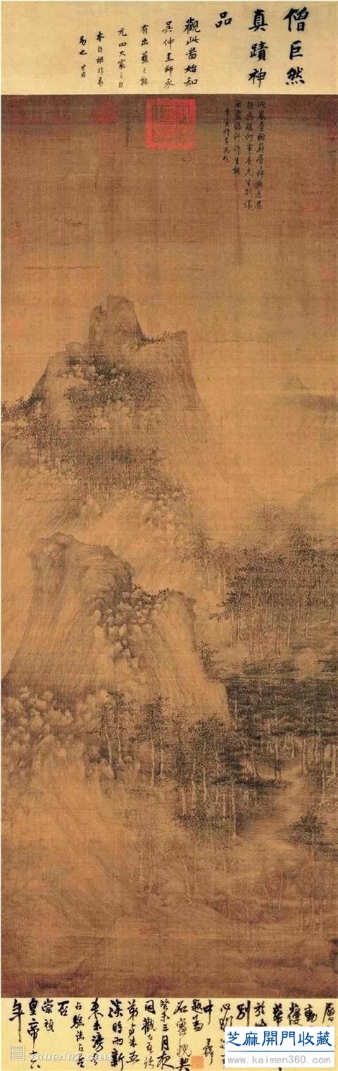 中国古代十幅杰出山水画，值得鉴赏收藏