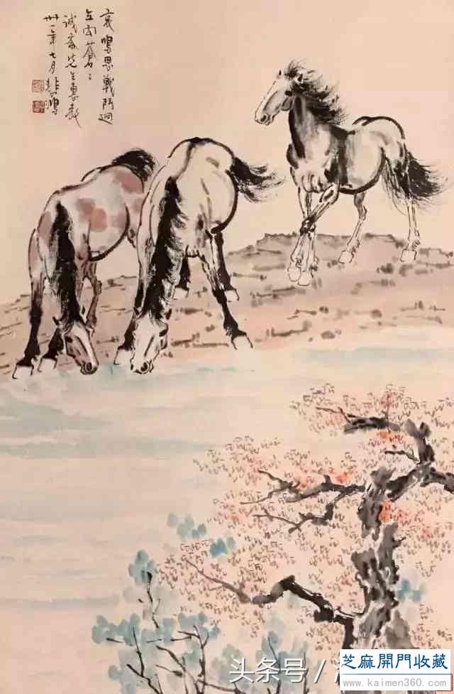 名画欣赏：古今名家笔下的马，纵横驰骋