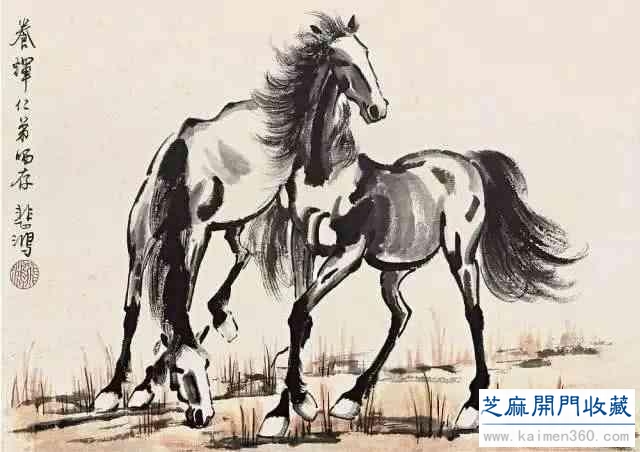 名画欣赏：古今名家笔下的马，纵横驰骋