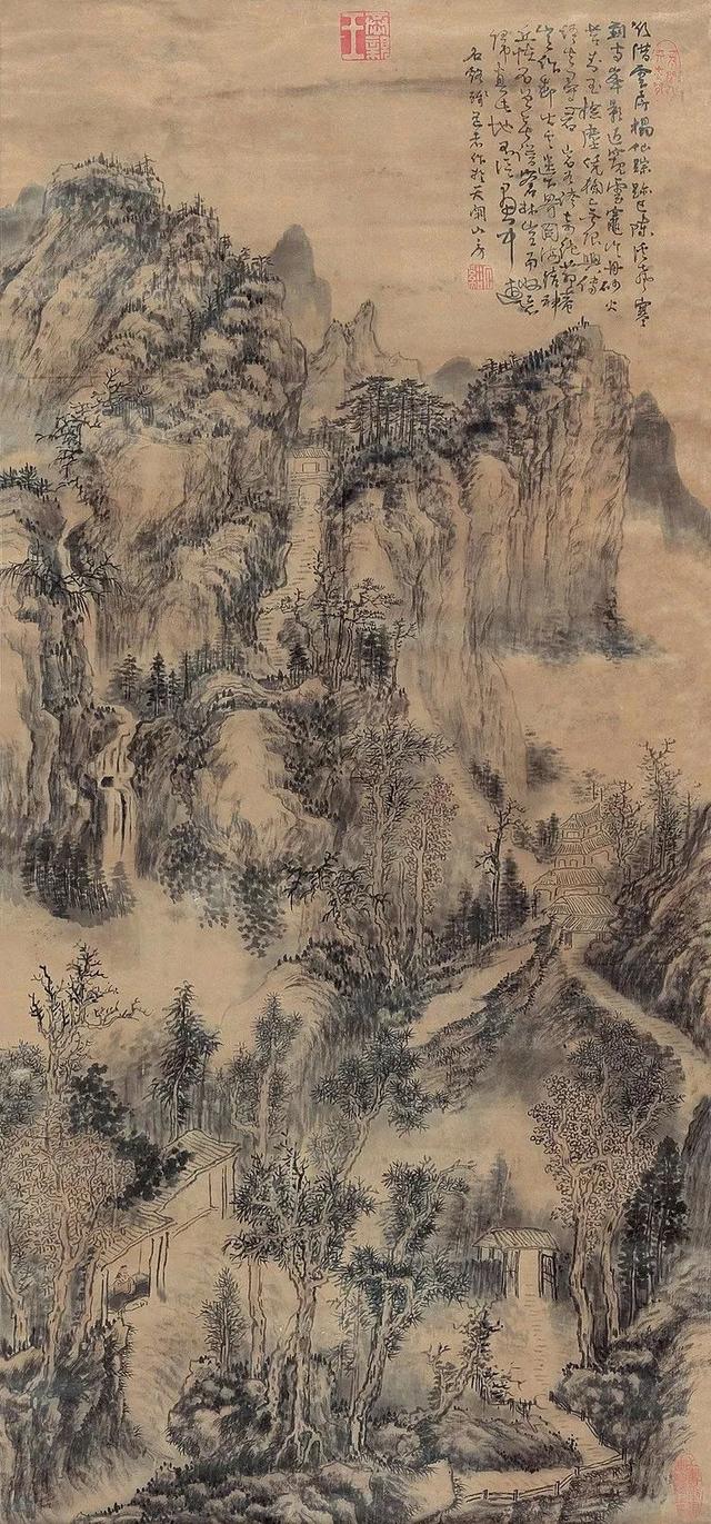 髡残｜人品画品并重 影响画坛三百多年（70幅）