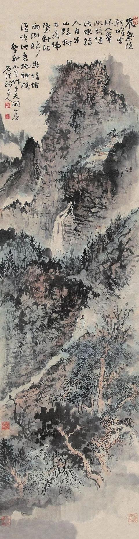 髡残｜人品画品并重 影响画坛三百多年（70幅）