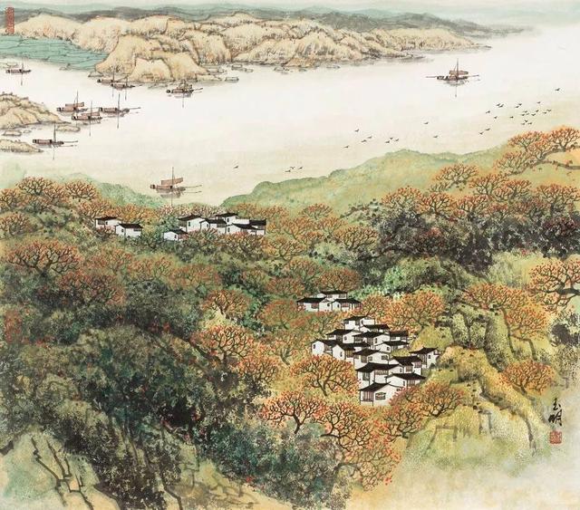 宋玉明：“城市山水画”永远会有其存在和发展的空间（80幅）