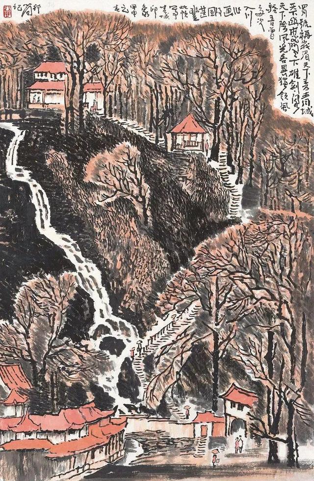 中央美院副教授｜李行简水墨山水画赏析（80幅）