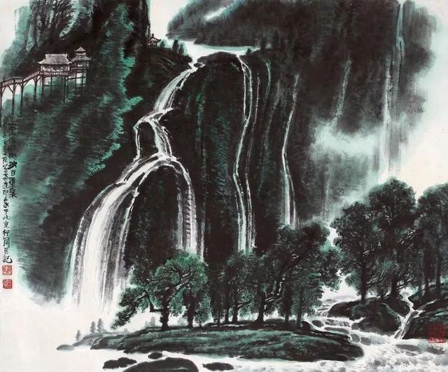 中央美院副教授｜李行简水墨山水画赏析（80幅）