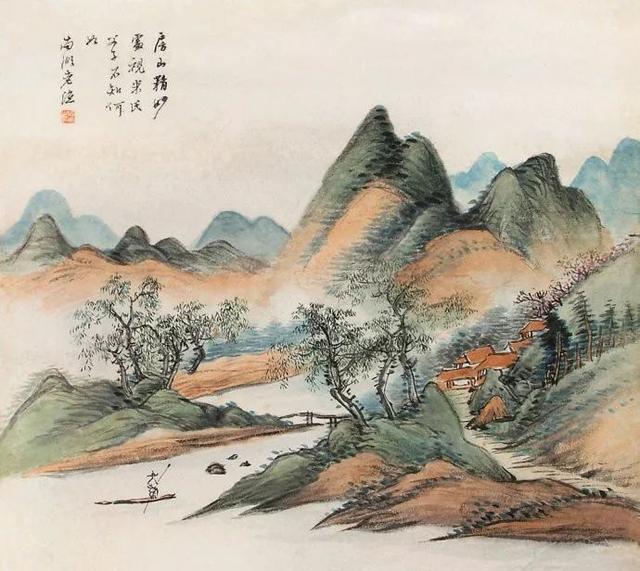 清末画家｜杨伯润山水画赏析（80幅）