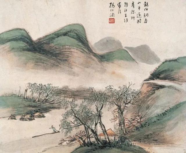 清末画家｜杨伯润山水画赏析（80幅）