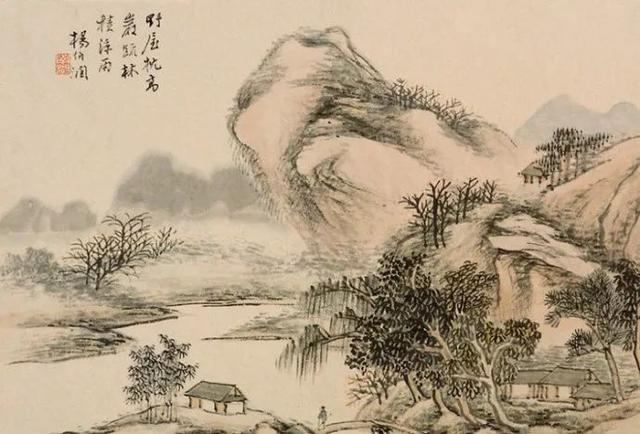 清末画家｜杨伯润山水画赏析（80幅）