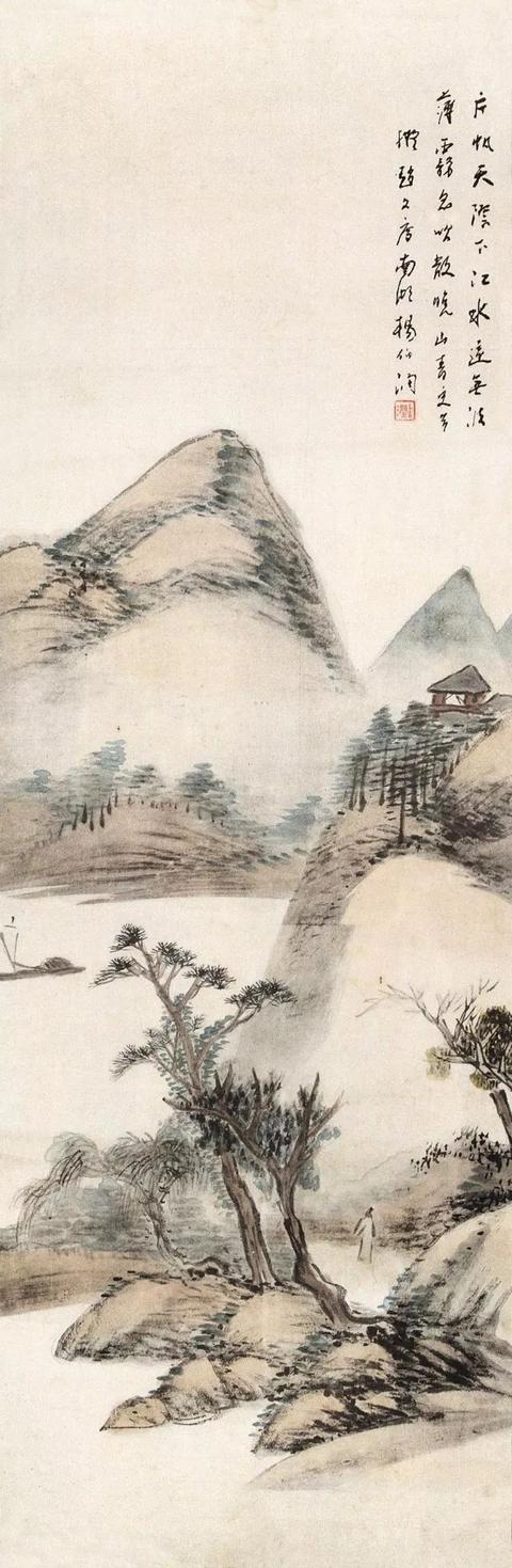 清末画家｜杨伯润山水画赏析（80幅）