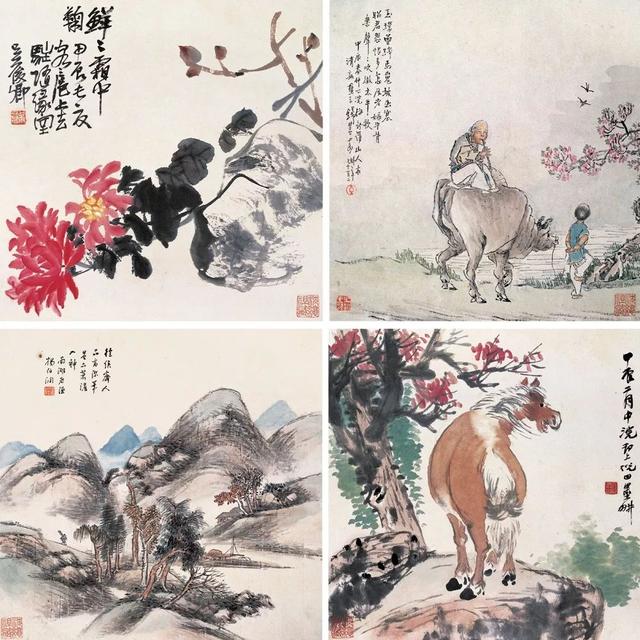 清末画家｜杨伯润山水画赏析（80幅）