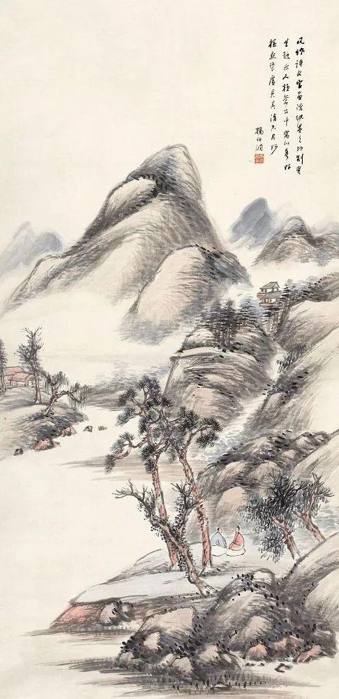 清末画家｜杨伯润山水画赏析（80幅）