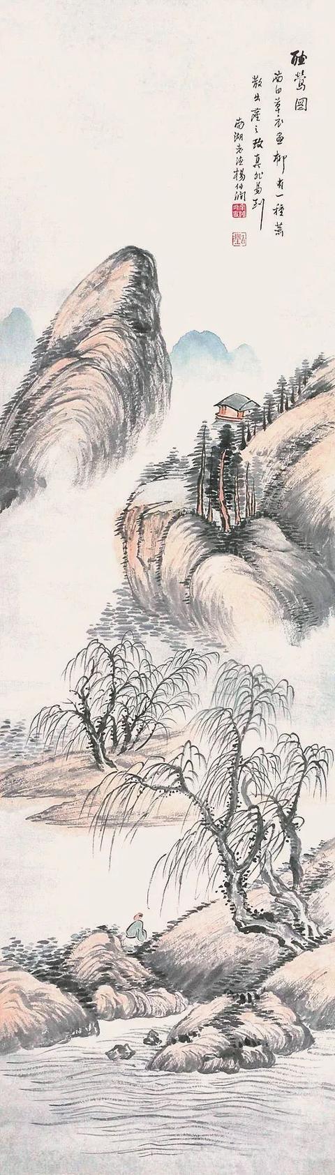 清末画家｜杨伯润山水画赏析（80幅）