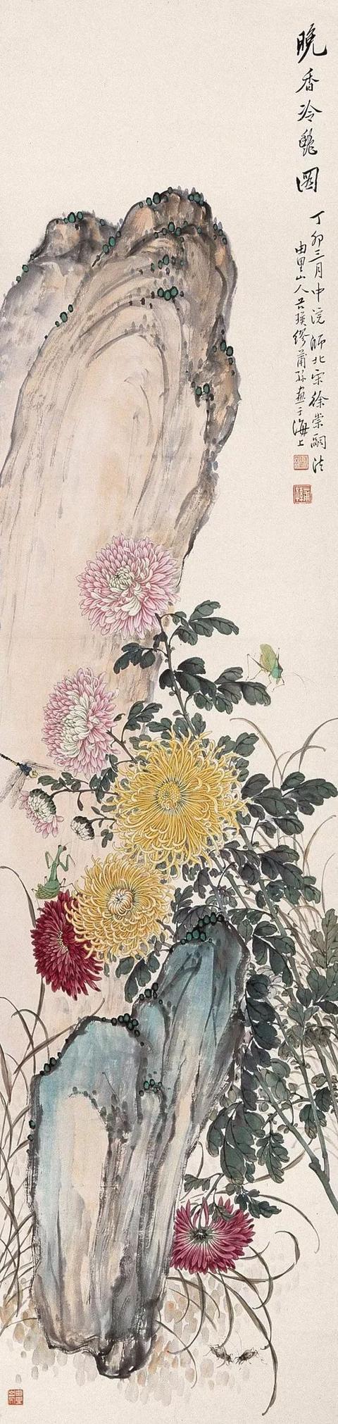 精美｜缪谷瑛百花图集与菊谱（130幅）