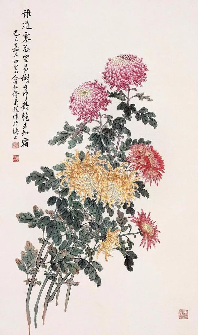 精美｜缪谷瑛百花图集与菊谱（130幅）