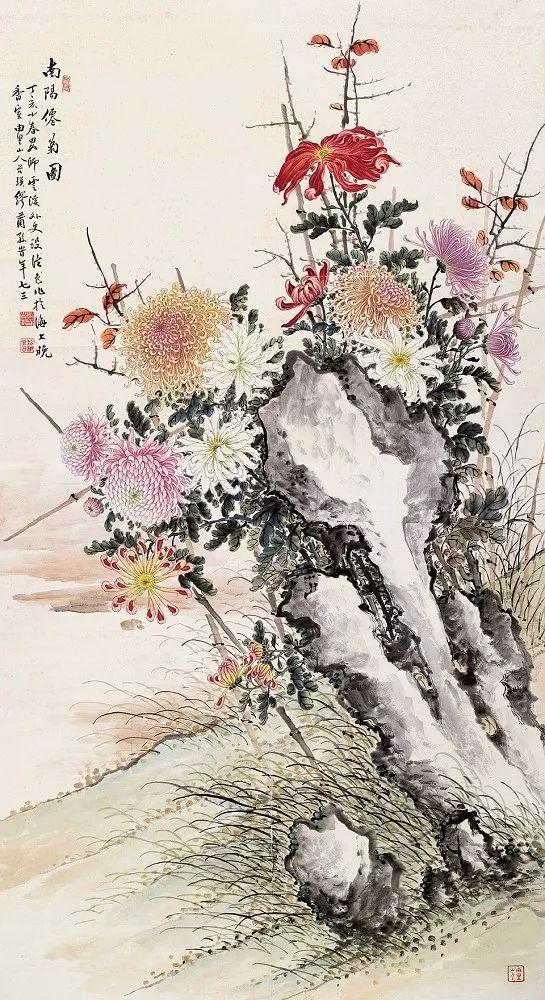 精美｜缪谷瑛百花图集与菊谱（130幅）