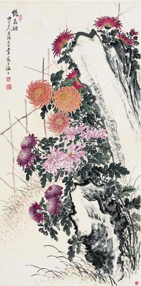 精美｜缪谷瑛百花图集与菊谱（130幅）