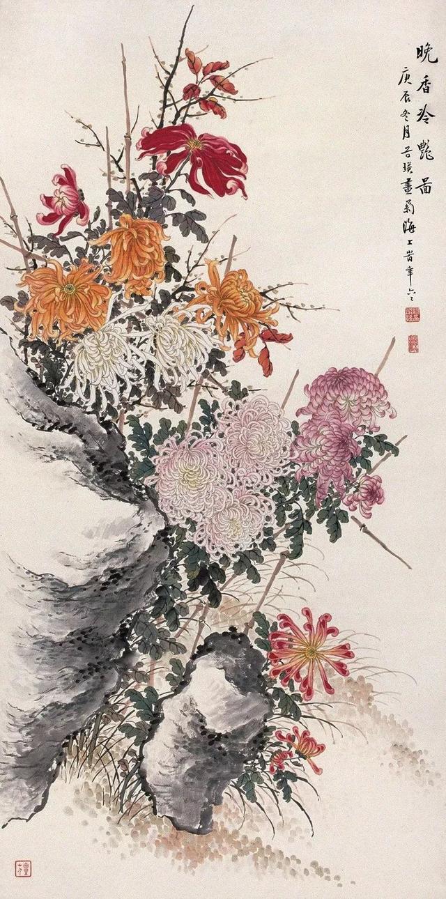 精美｜缪谷瑛百花图集与菊谱（130幅）