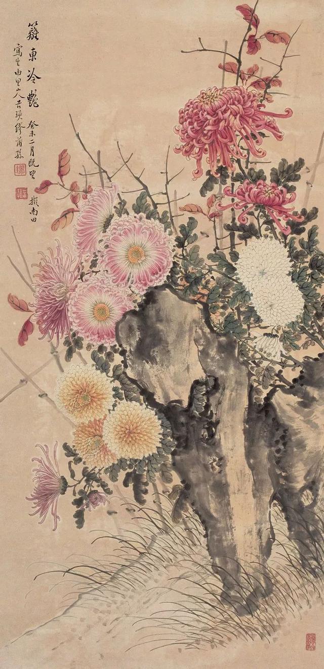 精美｜缪谷瑛百花图集与菊谱（130幅）