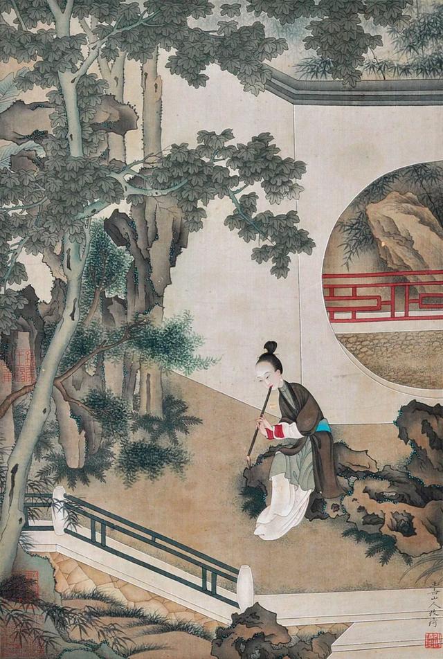 晚清著名画家｜改琦人物作品合辑（140幅）