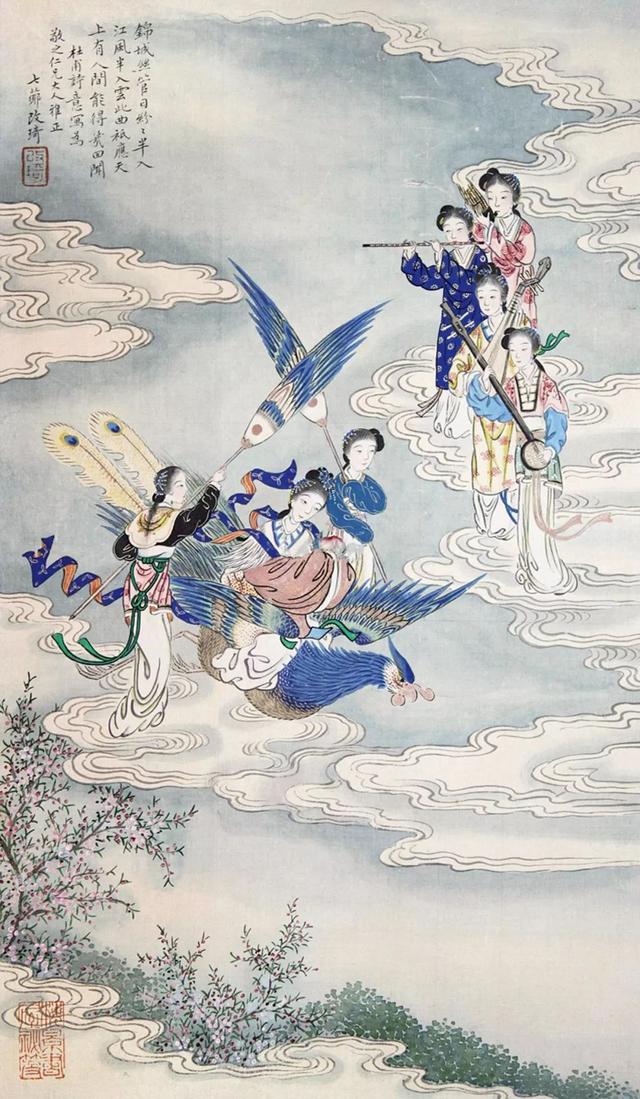 晚清著名画家｜改琦人物作品合辑（140幅）