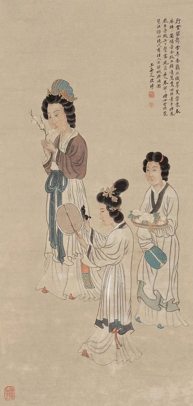 晚清著名画家｜改琦人物作品合辑（140幅）