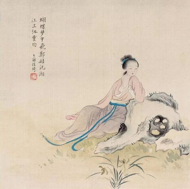 晚清著名画家｜改琦人物作品合辑（140幅）