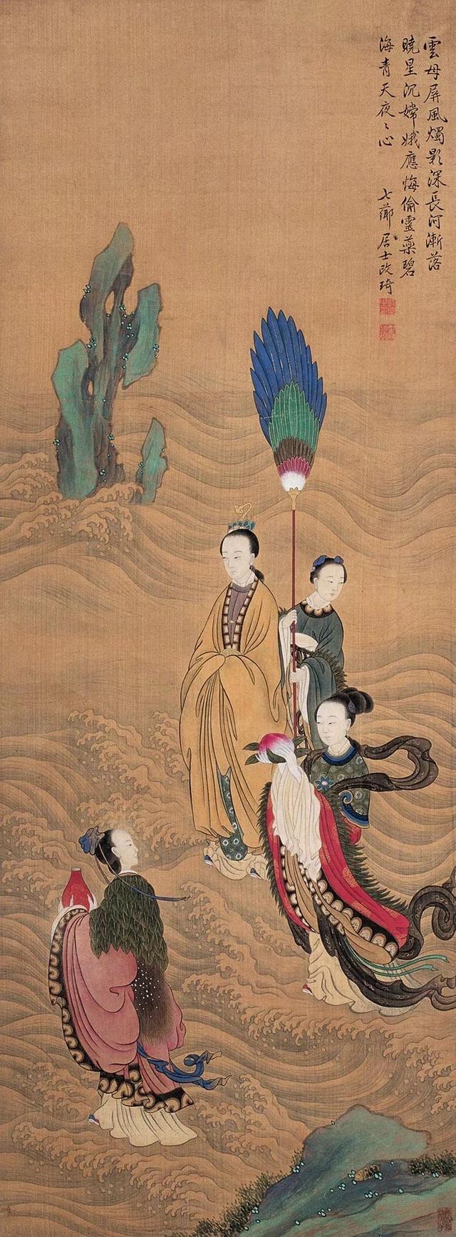 晚清著名画家｜改琦人物作品合辑（140幅）