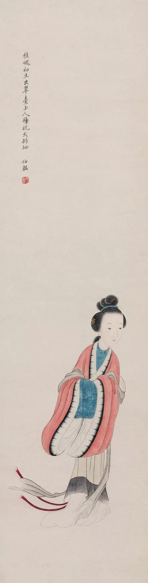 晚清著名画家｜改琦人物作品合辑（140幅）