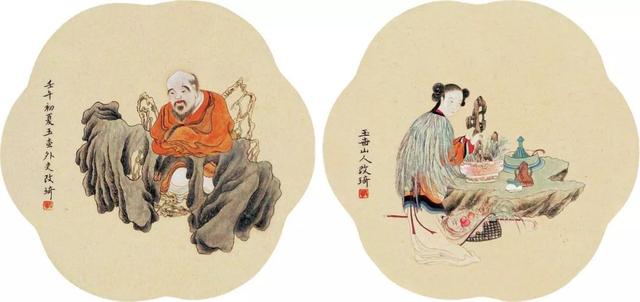 晚清著名画家｜改琦人物作品合辑（140幅）