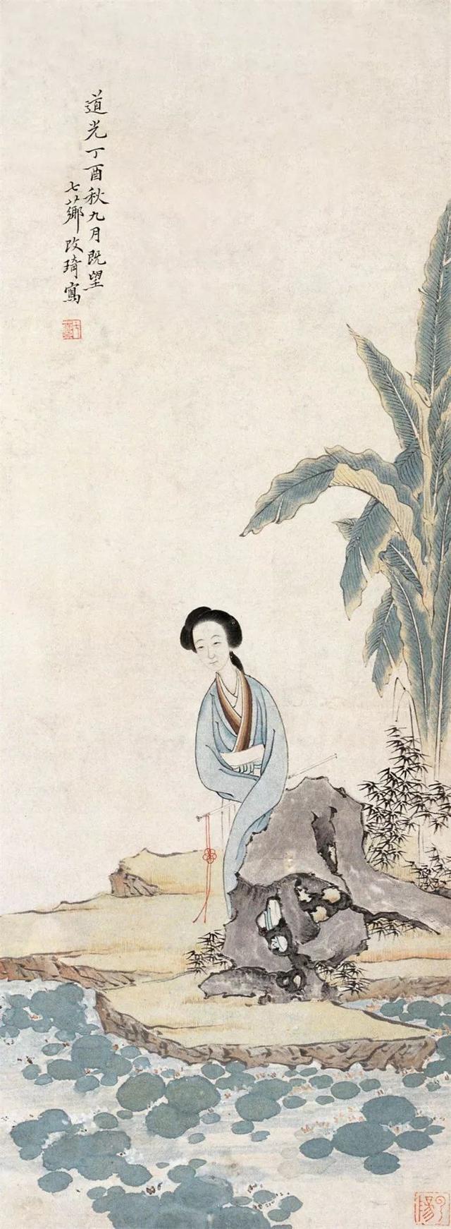 晚清著名画家｜改琦人物作品合辑（140幅）