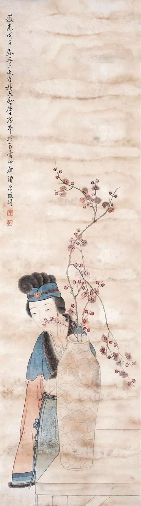 晚清著名画家｜改琦人物作品合辑（140幅）