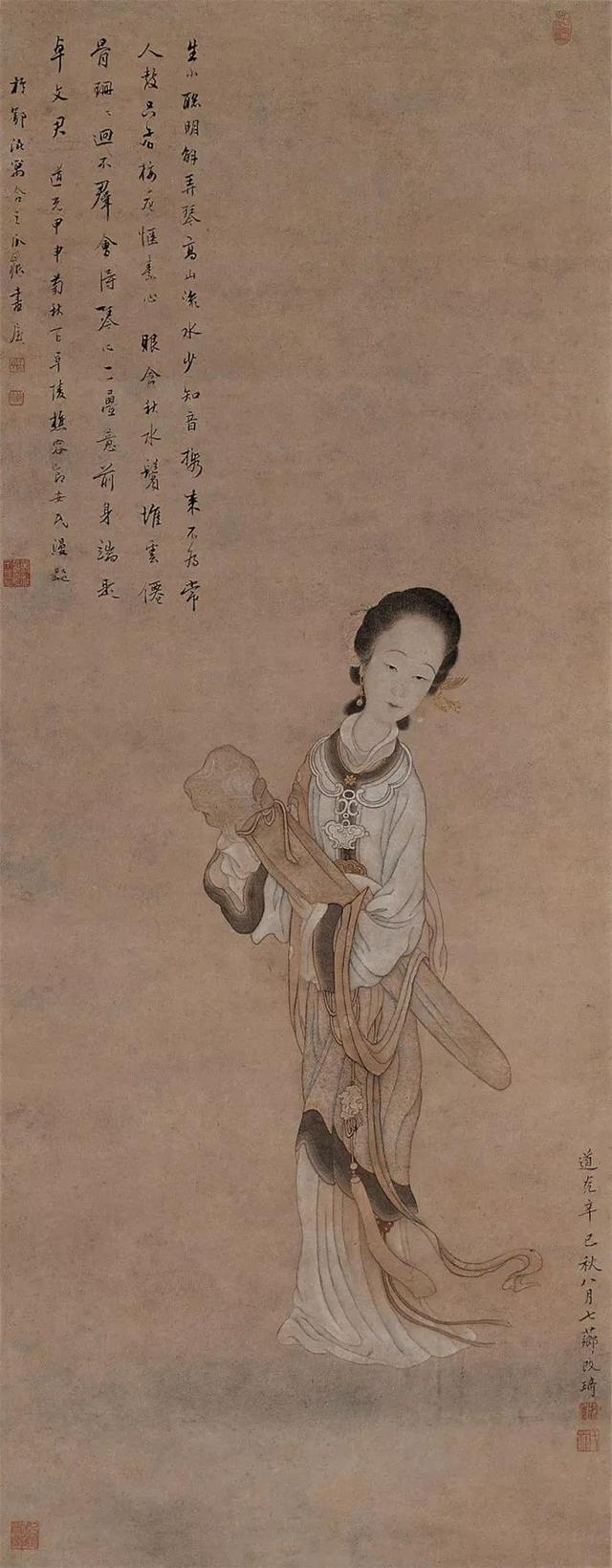 晚清著名画家｜改琦人物作品合辑（140幅）