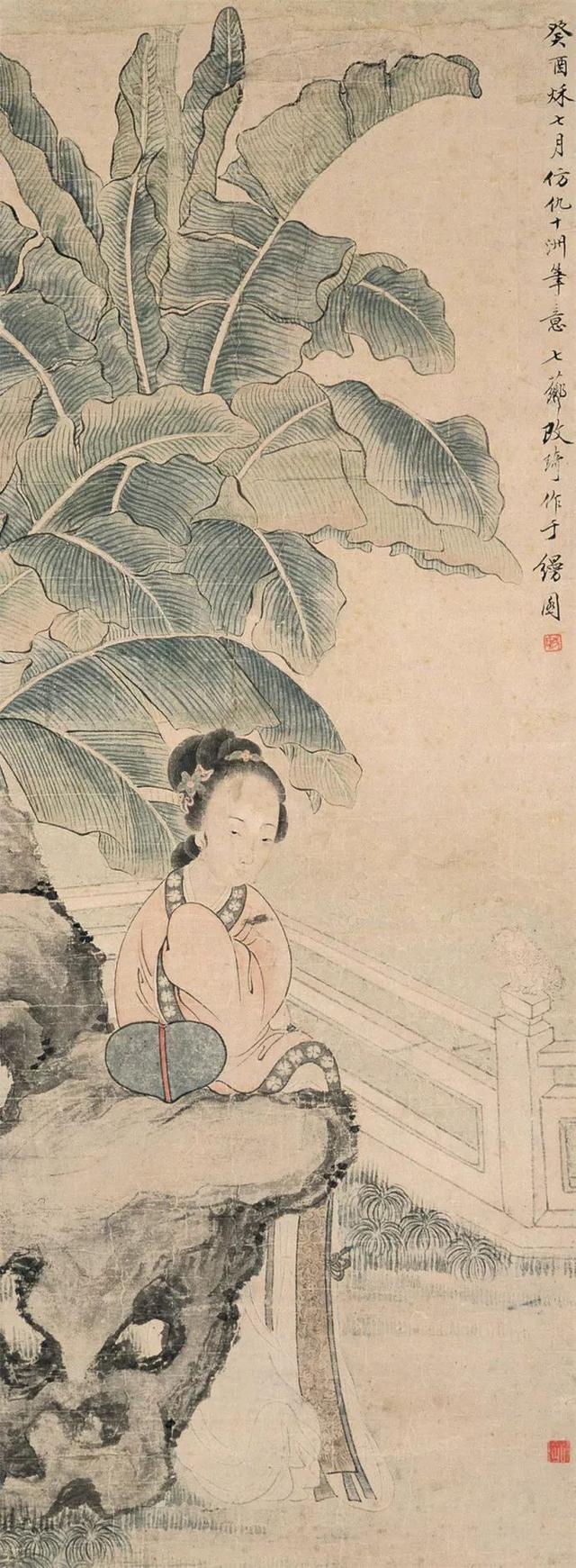 晚清著名画家｜改琦人物作品合辑（140幅）