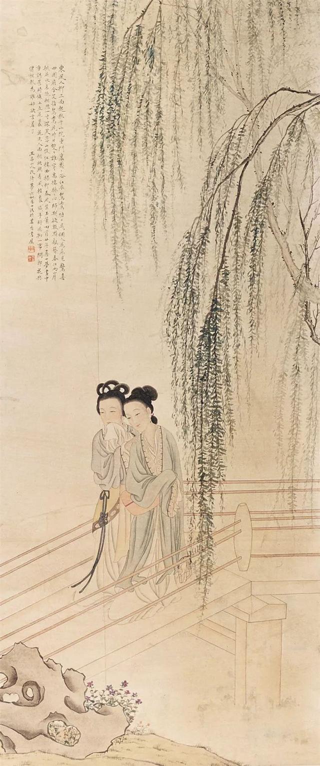 晚清著名画家｜改琦人物作品合辑（140幅）