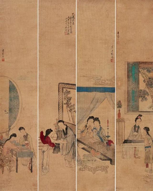 晚清著名画家｜改琦人物作品合辑（140幅）