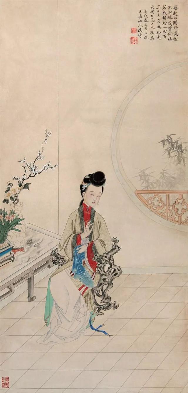 晚清著名画家｜改琦人物作品合辑（140幅）