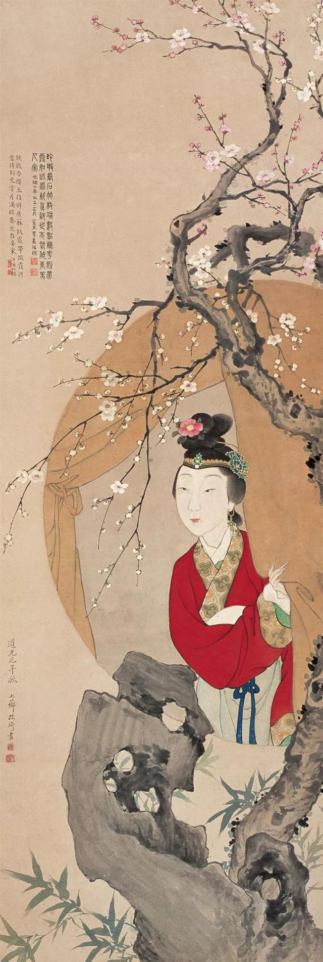 晚清著名画家｜改琦人物作品合辑（140幅）