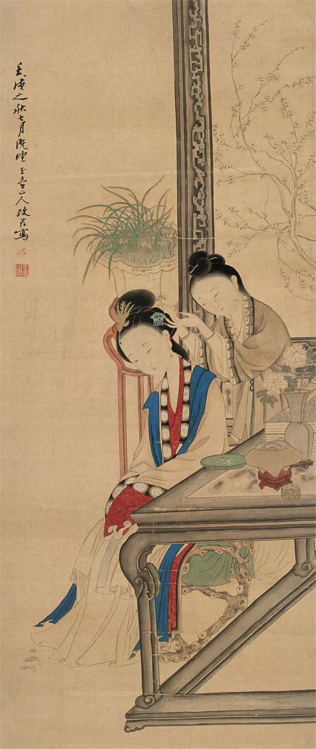 晚清著名画家｜改琦人物作品合辑（140幅）