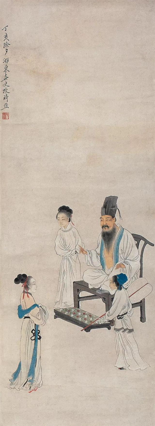 晚清著名画家｜改琦人物作品合辑（140幅）