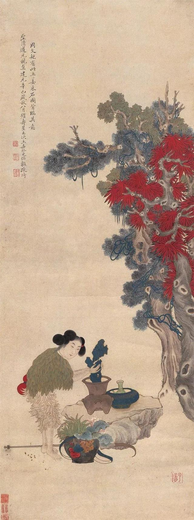 晚清著名画家｜改琦人物作品合辑（140幅）