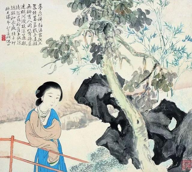 晚清画家｜倪田花鸟、人物、山水画合辑（130幅）