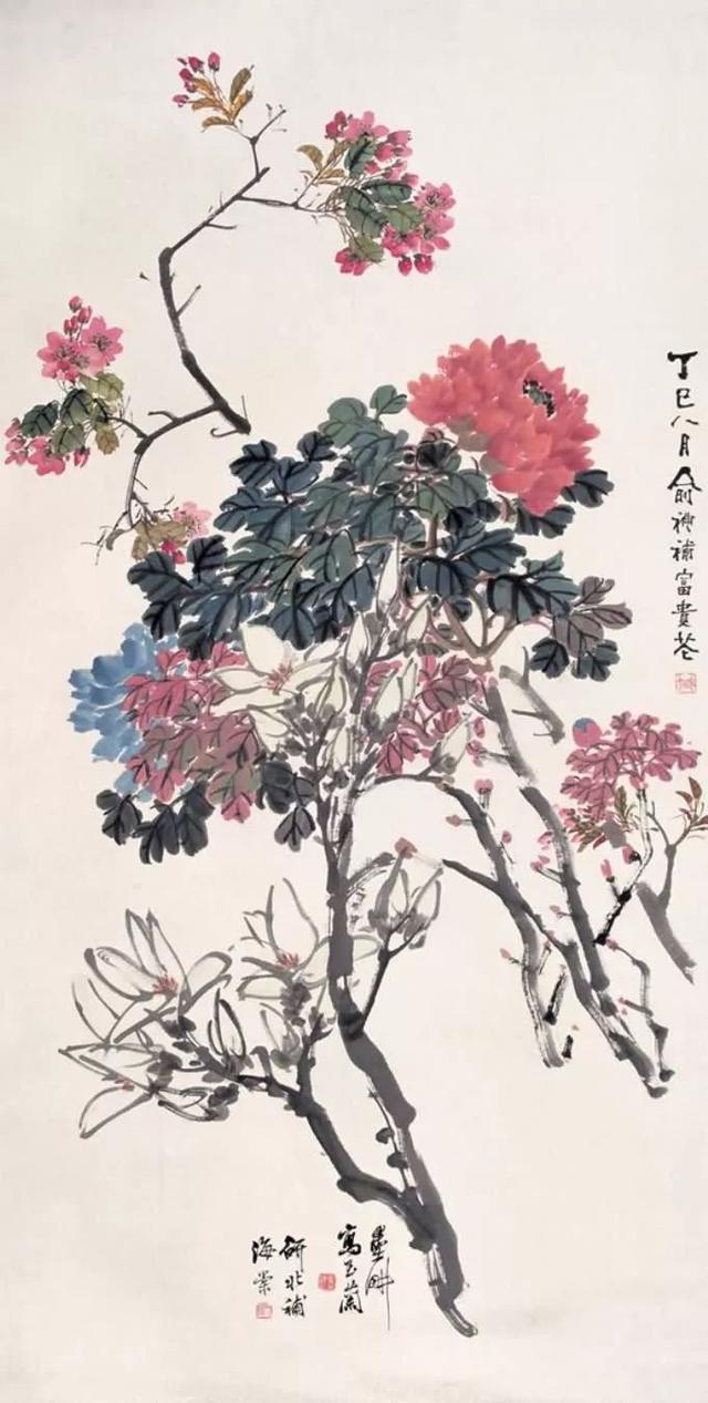 晚清画家｜倪田花鸟、人物、山水画合辑（130幅）