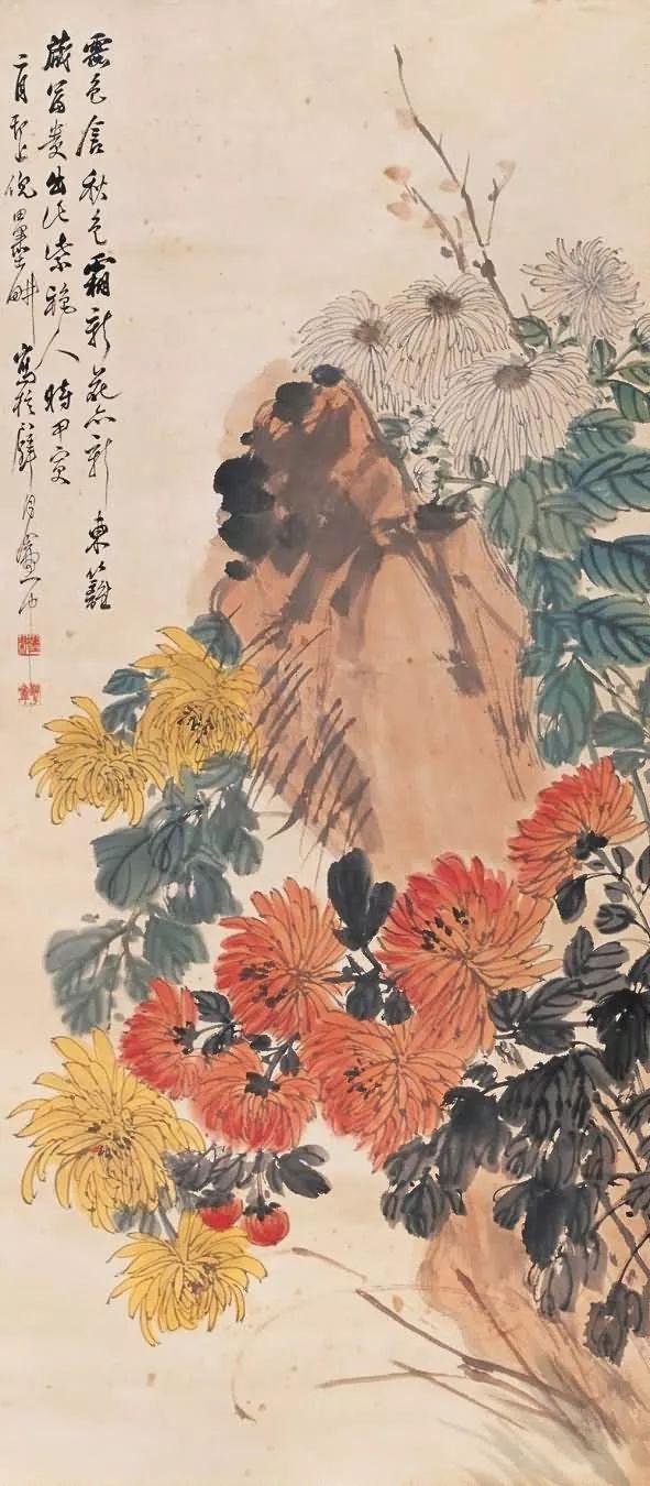 晚清画家｜倪田花鸟、人物、山水画合辑（130幅）