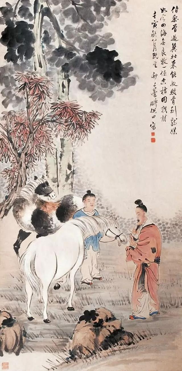 晚清画家｜倪田花鸟、人物、山水画合辑（130幅）