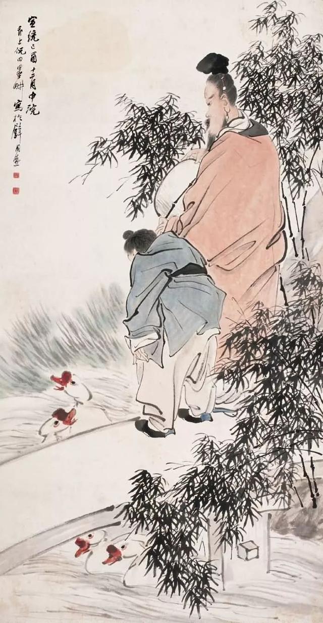 晚清画家｜倪田花鸟、人物、山水画合辑（130幅）