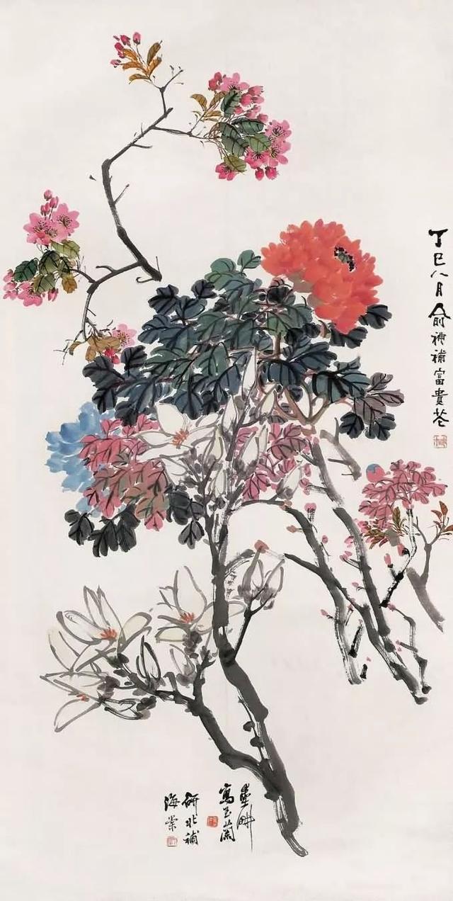 晚清画家｜倪田花鸟、人物、山水画合辑（130幅）