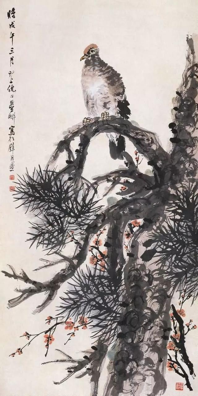 晚清画家｜倪田花鸟、人物、山水画合辑（130幅）